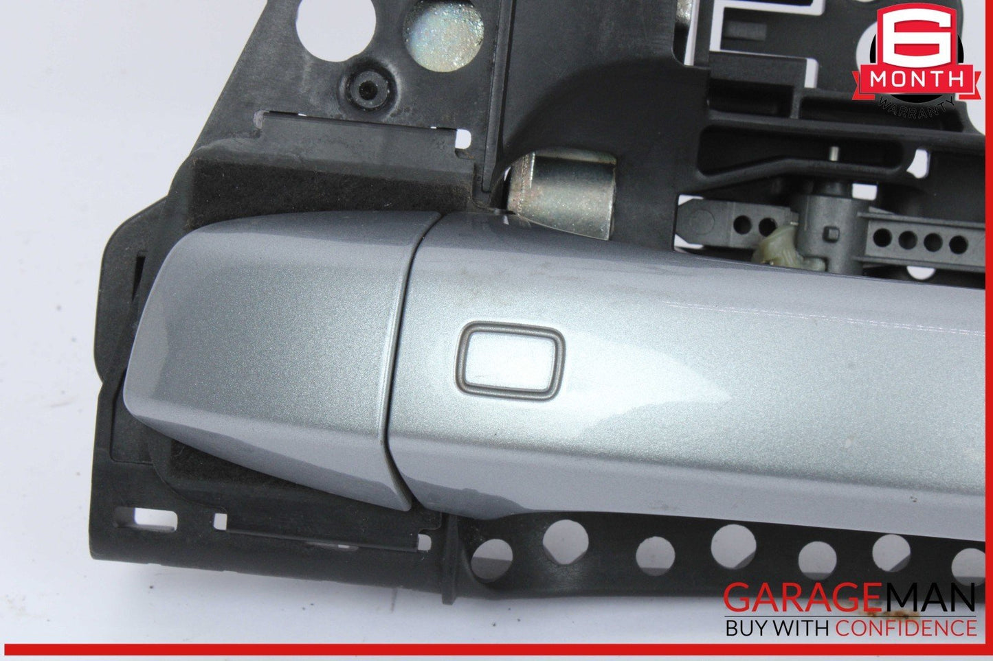 12-18 Audi A6 A7 Rear Left Driver Side Exterior Door Handle Gray 4H0837885 OEM