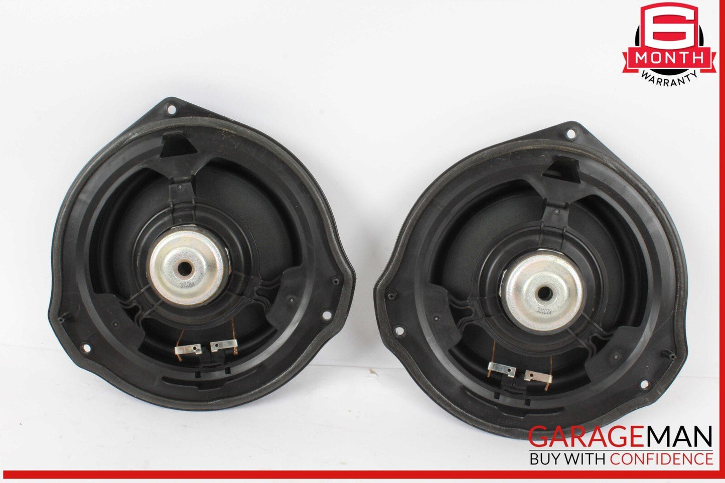 08-15 Mercedes X166 GL450 Front Right & Left Door Sound Speakers Set of 2 OEM