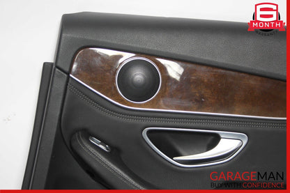 15-16 Mercedes W205 C300 C350e C400 Rear Right Side Interior Door Panel Assy