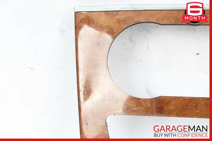 06-12 Mercedes GL320 GL450 ML550 Center Console Control Trim Bezel Wood