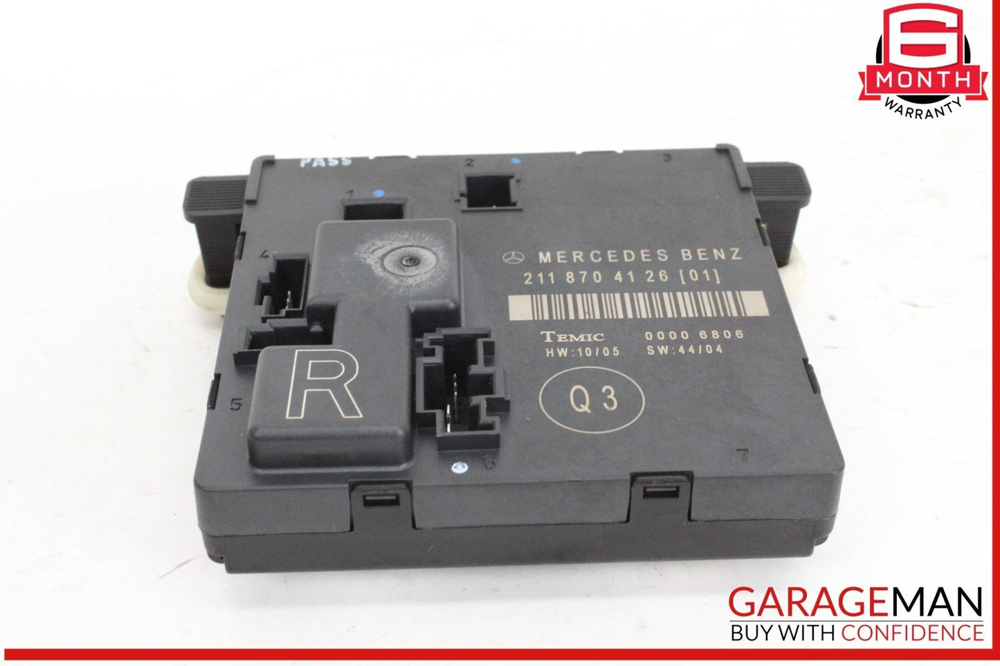 03-09 Mercedes W211 E550 E63 AMG Rear Right Side Door Control Module Unit OEM