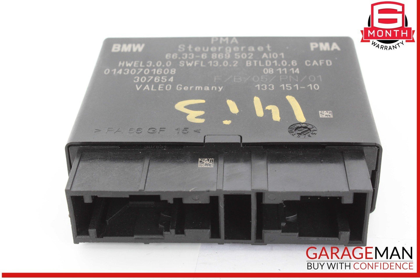 14-15 BMW i3 Park Parking Assist Assistant Control Module Unit 6869502 OEM