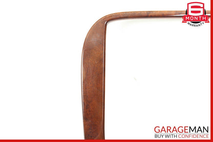 00-02 Mercedes W220 S430 S600 Radio Dash Wood Trim Bezel Panel Cover Wood OEM