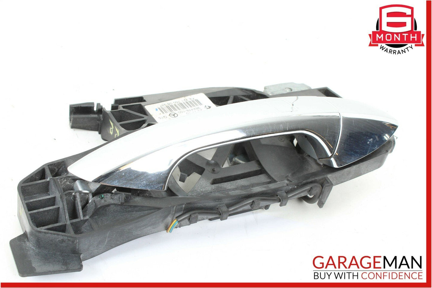 07-13 Mercedes W221 S400 Rear Right Side Exterior Door Handle Keyless Go Silver
