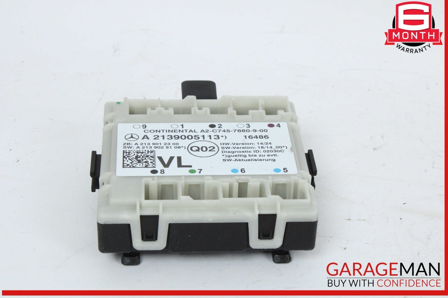17-19 Mercedes W213 E300 E400 Front Left Side Door Control Module Unit OEM
