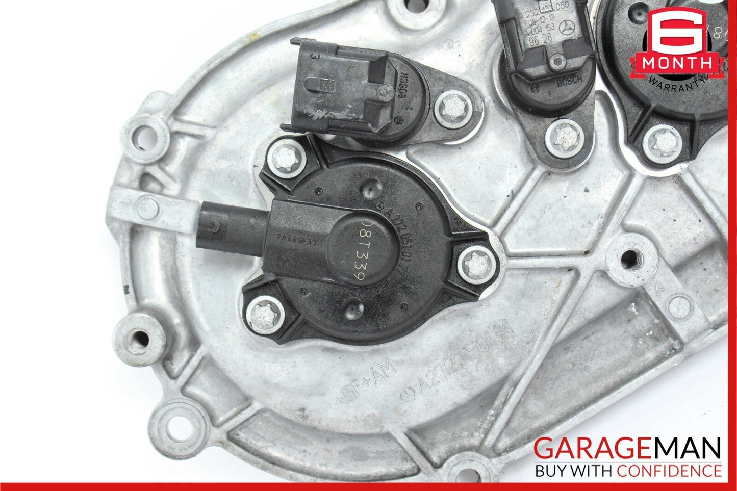 06-10 Mercedes CLK350 E350 C300 Front Right Side Engine Timing Chain Cover Plate