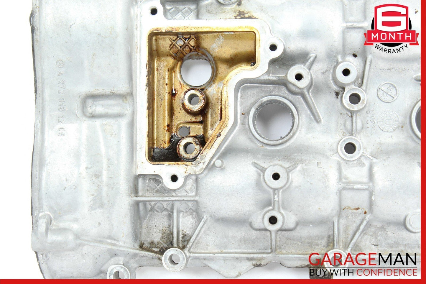 06-13 Mercedes W212 E350 R350 CLK350 Engine Cylinder Head Cover Left Side OEM