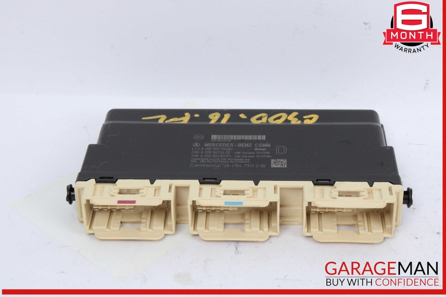 15-20 Mercedes W205 C300 C350e Front Left Driver Side Seat Control Module OEM
