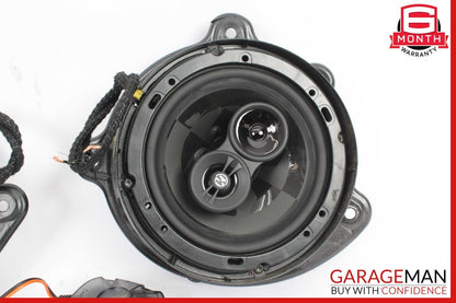 00-06 Mercedes W220 S430 Rear Left & Right Side Door Audio Sound Speaker Set OEM