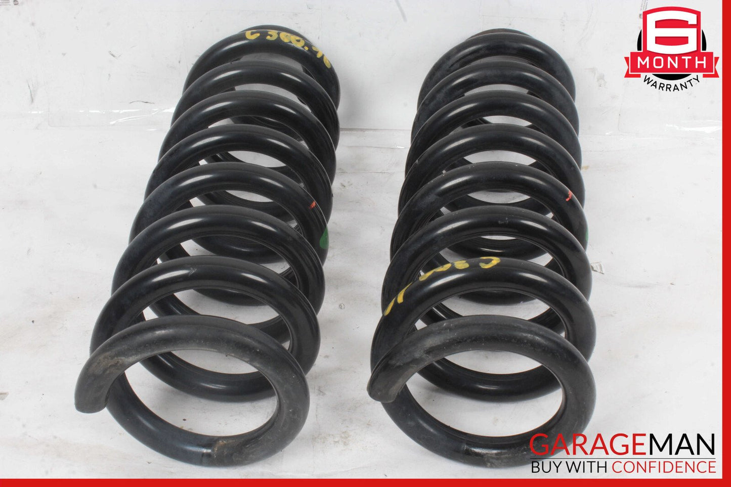 15-20 Mercedes W205 C300 Rear Right & Left Side Shock Absorber Coil Spring Set