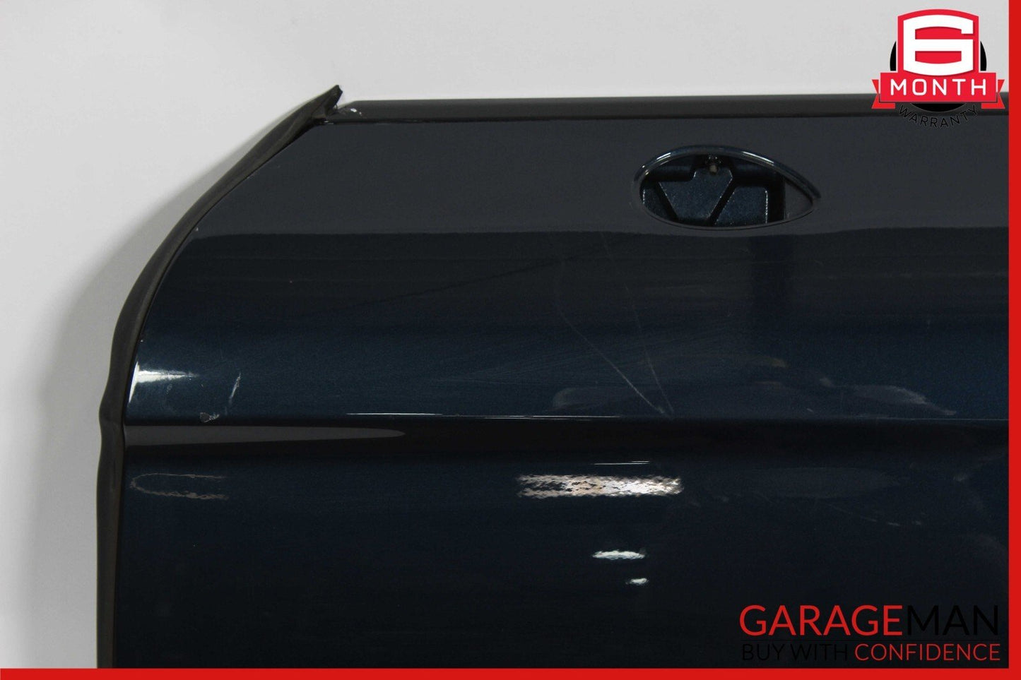 10-16 Porsche Panamera 970 Front Left Side Exterior Door Shell Frame Dark Blue
