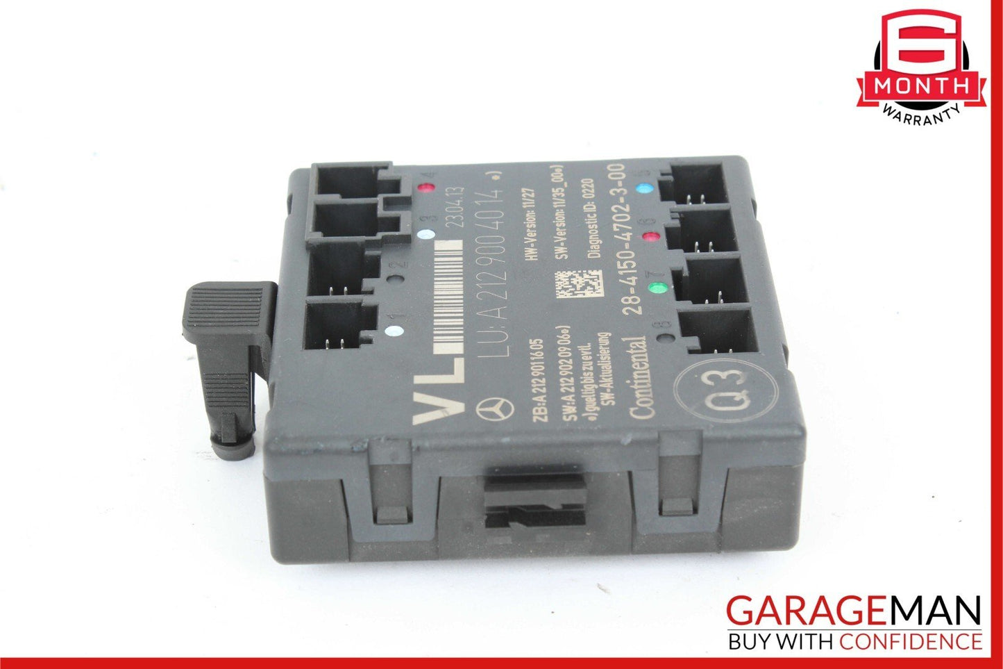 08-18 Mercedes W212 E350 C250 CLS550 Front Left Side Door Control Module OEM