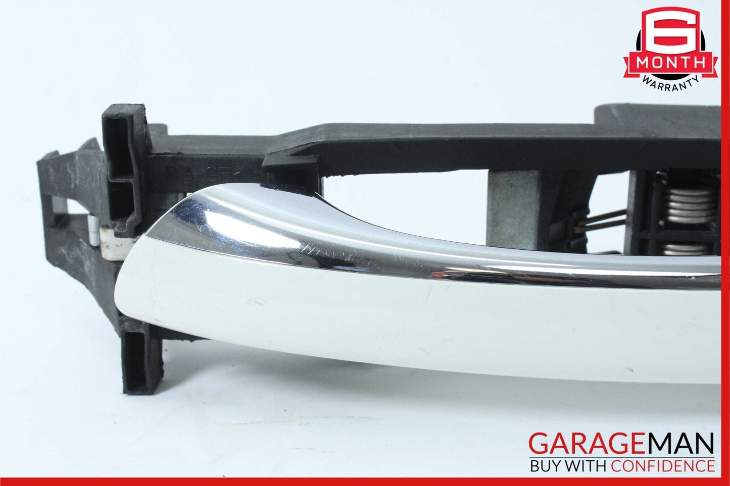 03-09 Mercedes W211 E320 E500 Rear Left Driver Side Exterior Door Handle White