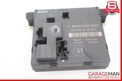06-11 Mercedes W219 CLS550 CLS55 AMG Rear Right Side Door Control Module OEM