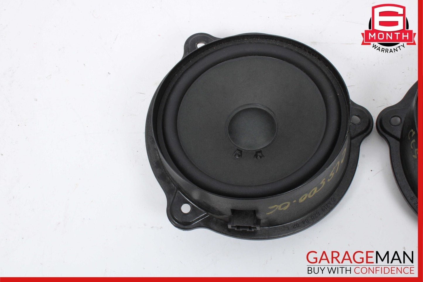 06-11 Mercedes W219 CLS500 Right & Left Side Door Sound Audio Speakers Set of 2