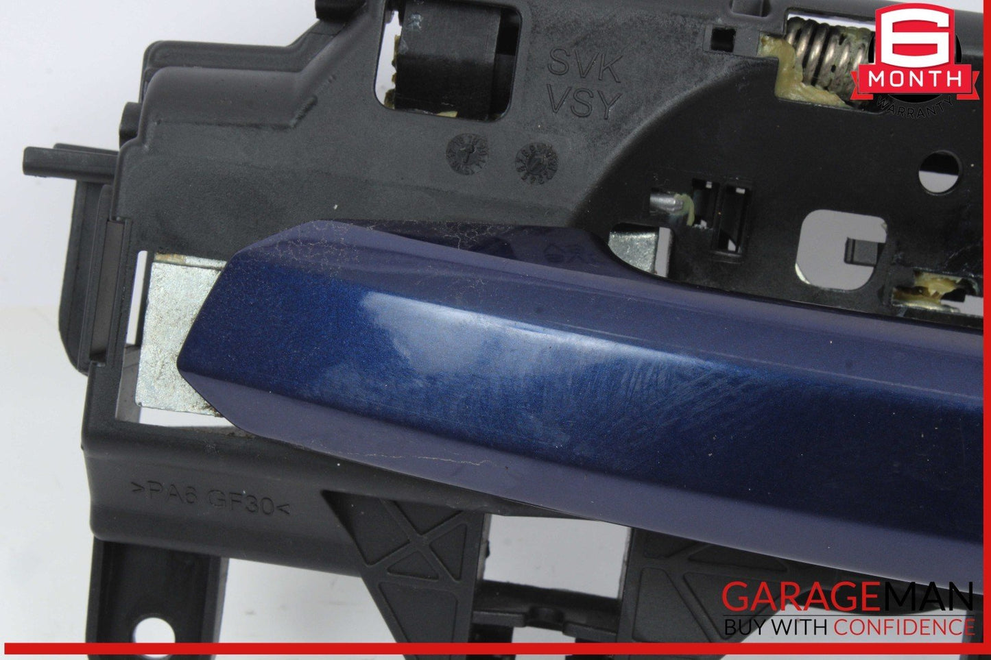 17-24 Audi S5 A5 RS5 Front Left Driver Side Exterior Door Handle Blue OEM
