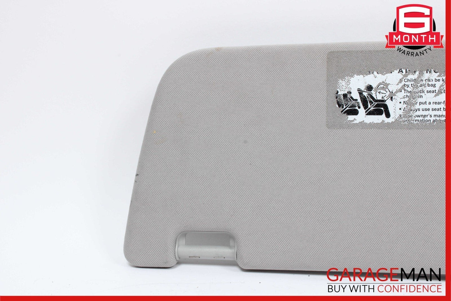 07-13 Mercedes W221 S550 S450 Front Right Sun Visor Sunvisor Shade Cover Gray