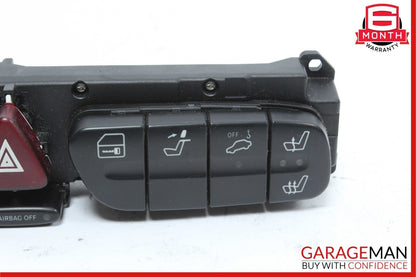 01-04 Mercedes W209 CLK500 C320 Dashboard Control Switch Panel 2038216979 OEM