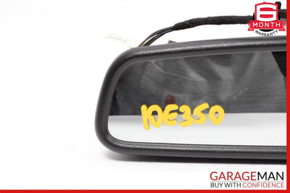 10-16 Mercedes W212 E350 E400 Front Interior Top Upper Rear View Mirror Black
