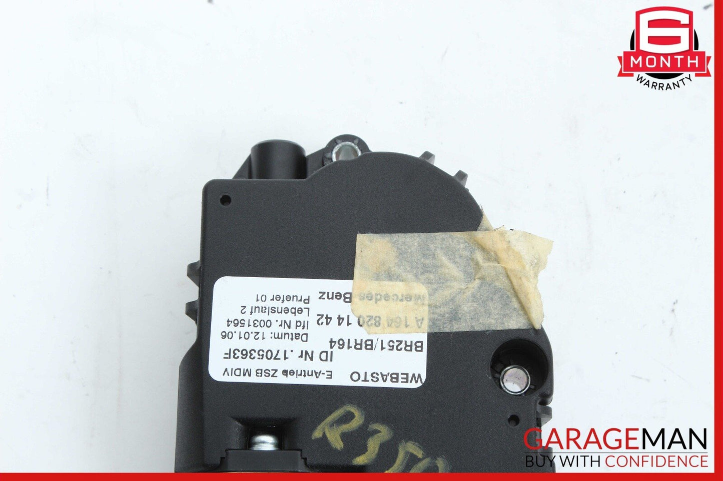 06-12 Mercedes W251 R350 ML550 Panoramic Sunroof Sun Roof Motor 1648201442 OEM