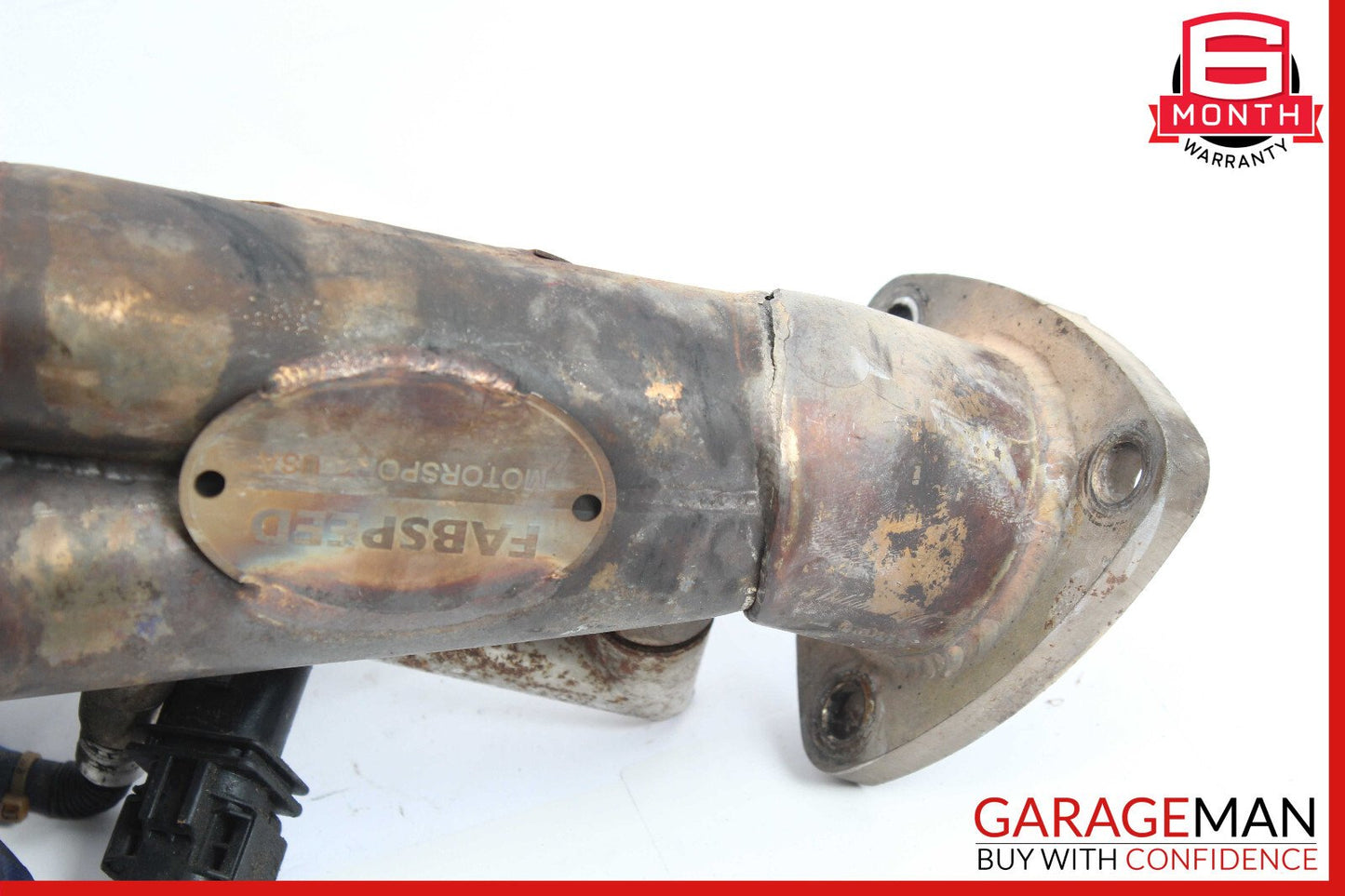 05-06 Porsche Boxster 987 3.2L Left Side Exhaust Manifold Header Pipe OEM