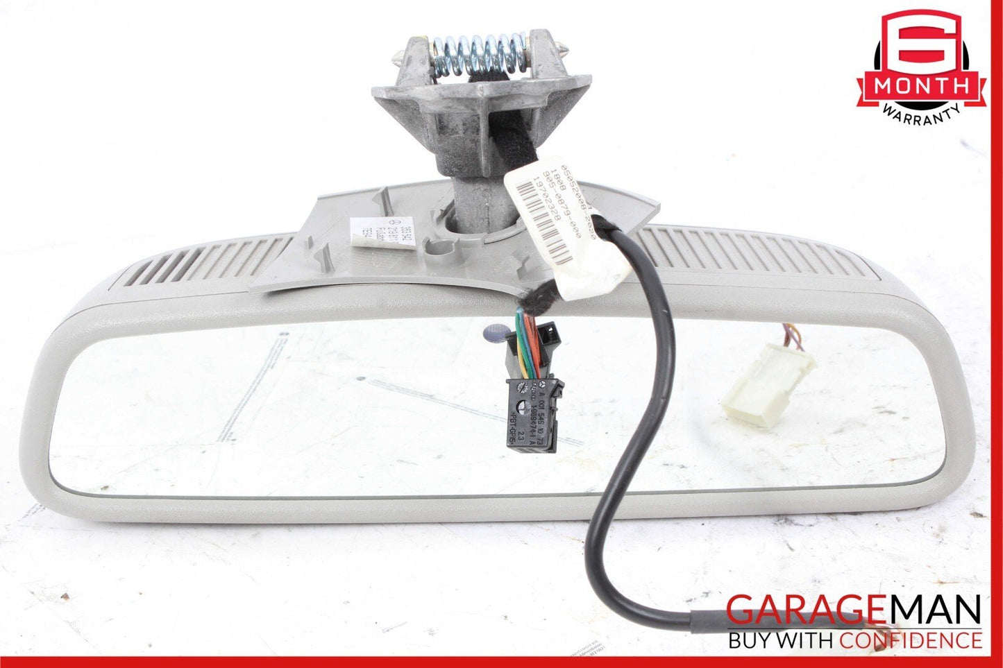 06-11 Mercedes W219 CLS500 CLS550 CLS63 AMG Front Interior Rear View Mirror Grey