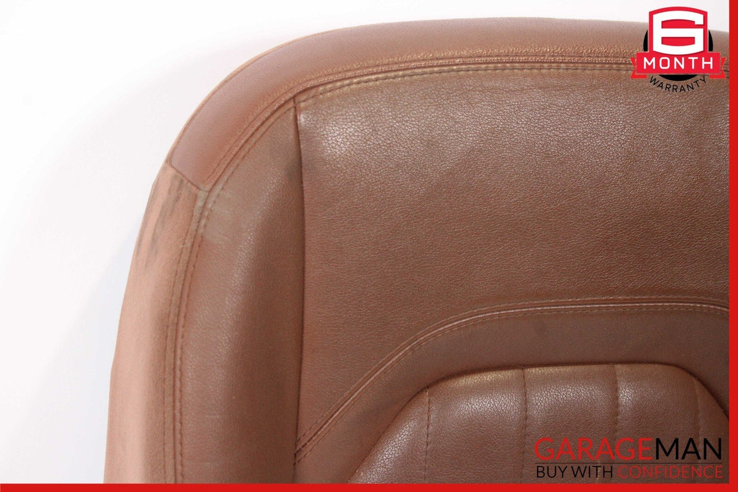 14-18 Maserati Quattroporte Front Right Lower Bottom Seat Cushion Cover Brown