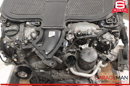 12-16 Mercedes W204 C350 3.5L V6 RWD Engine Motor Block Assembly OEM