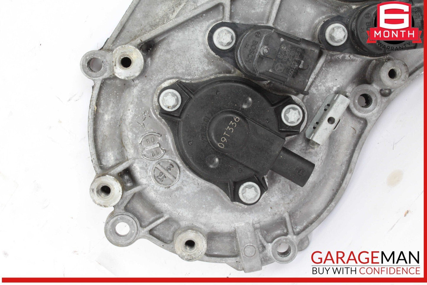 05-13 Mercedes W204 C300 E550 Front Left Side Engine Timing Chain Cover Plate