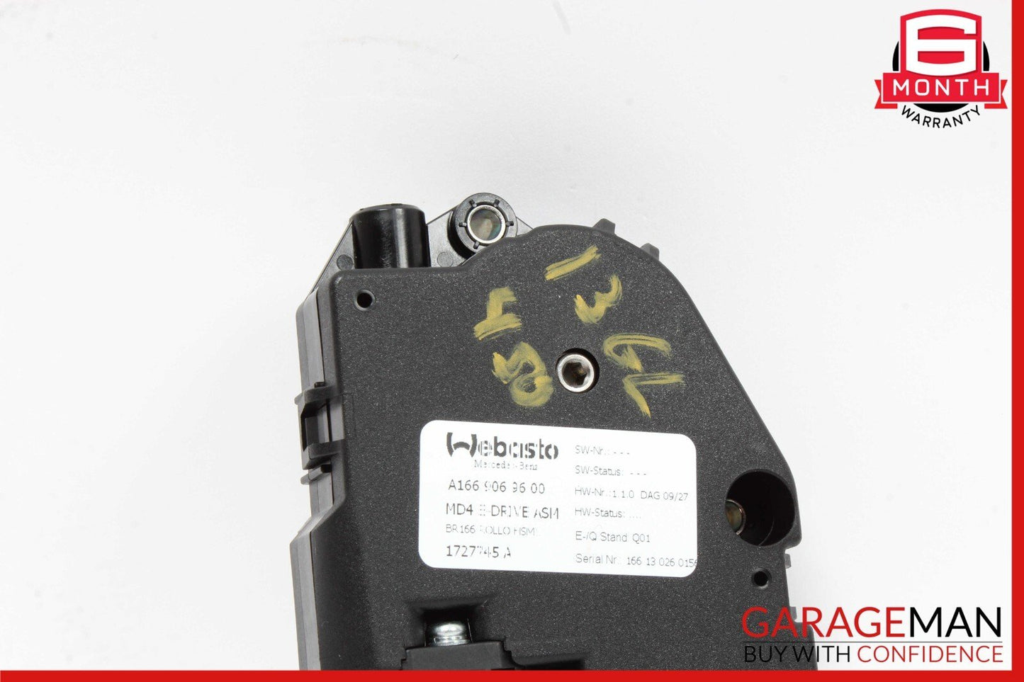13-16 Mercedes X166 GL450 GL550 Panoramic Sunroof Glass Motor 1669069600 OEM