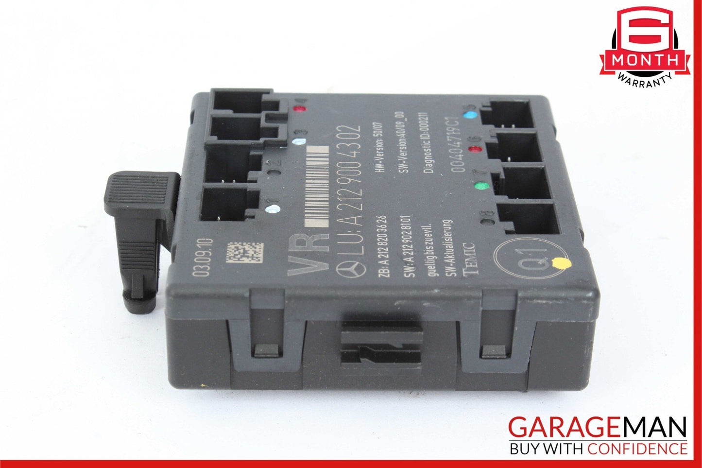 08-18 Mercedes W204 C250 C300 Front Right Side Door Control Module Unit OEM