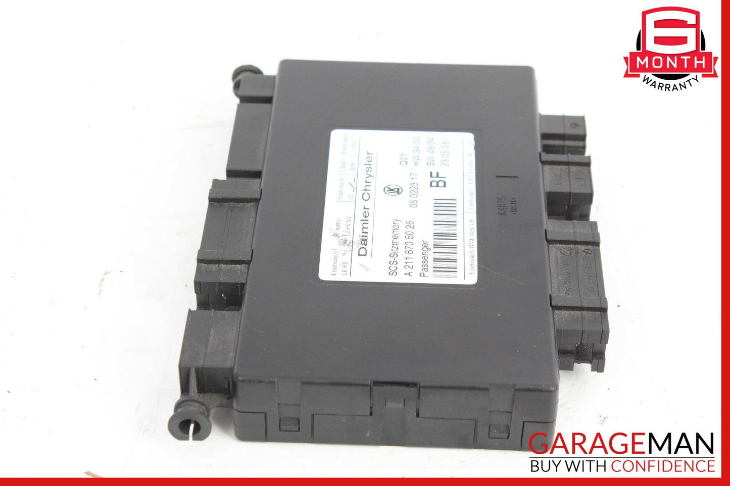03-12 Mercedes W211 E63 GL450 Under Seat Control Module Front Right Side OEM