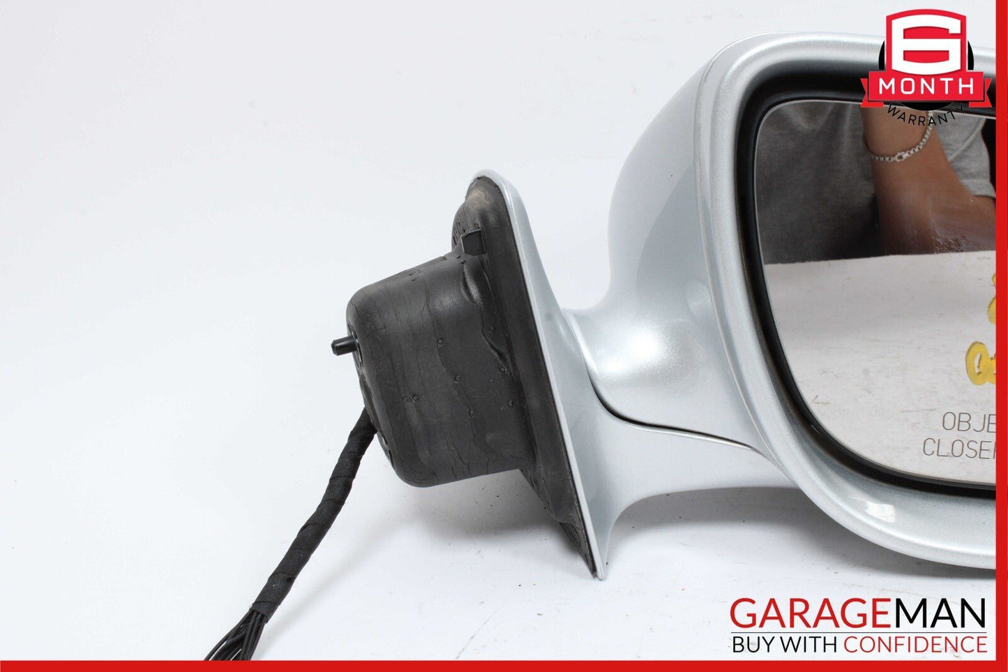 07-09 Mercedes W211 E350 E550 Front Right Side Door Rear View Mirror Silver OEM