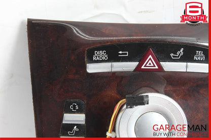 07-09 Mercedes W216 CL550 Center Console Multi Function Switch Control Knob Assy