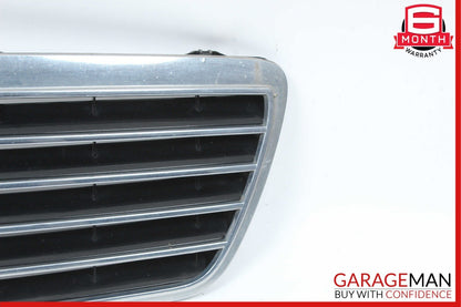 98-02 Mercedes W210 E320 4Matic Front Bumper Center Mesh Grilles Grill Panel OEM