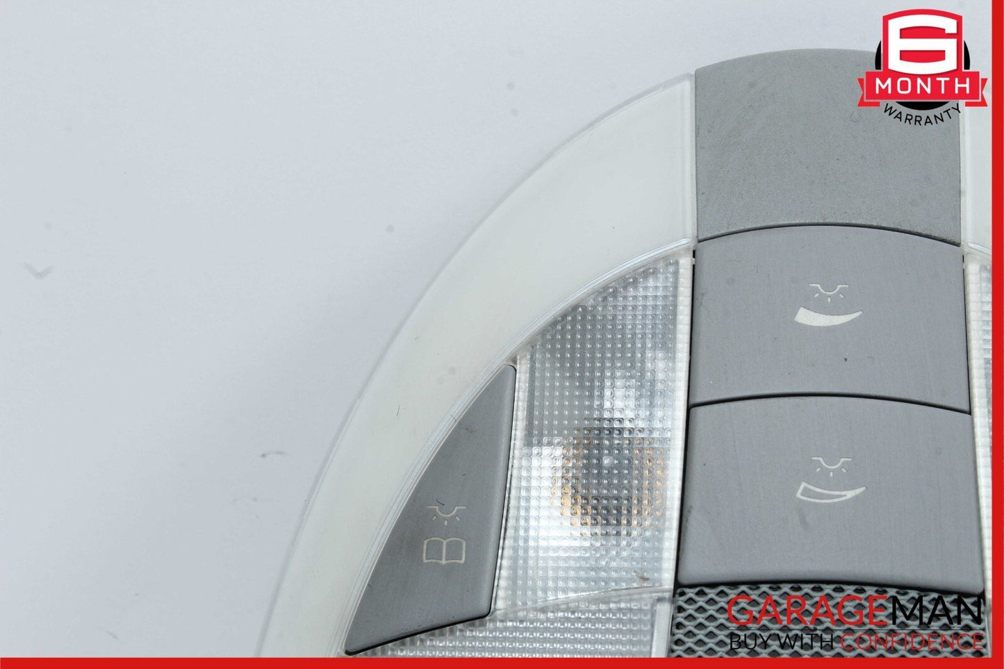 03-11 Mercedes W211 E550 CLS550 Rear Overhead Dome Light Lamp Reading Map Gray