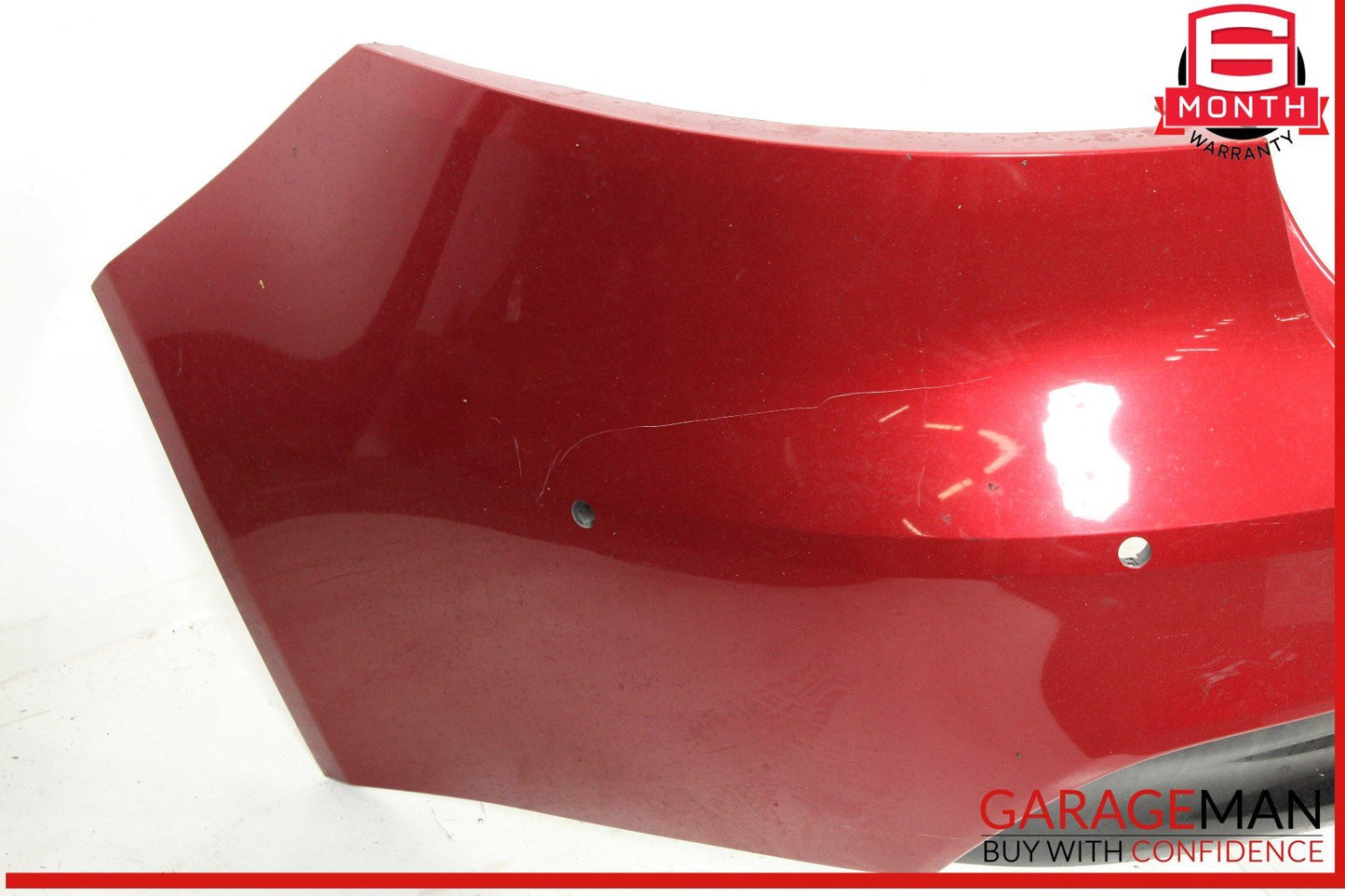 16-20 Jaguar XF Rear Bumper Panel Cover Red OEM