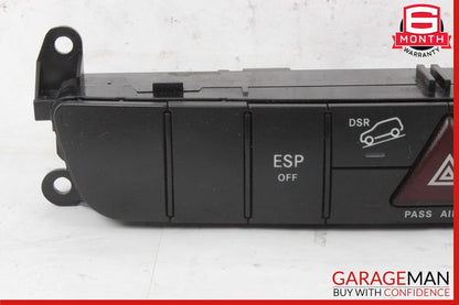 06-12 Mercedes W164 ML350 GL450 Center Console Hazard Control Switch Panel