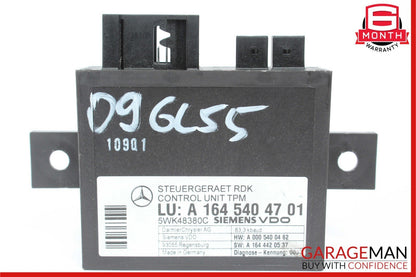06-13 Mercedes X164 GL550 4MATIC TPMS Tire Pressure Control Module Unit OEM