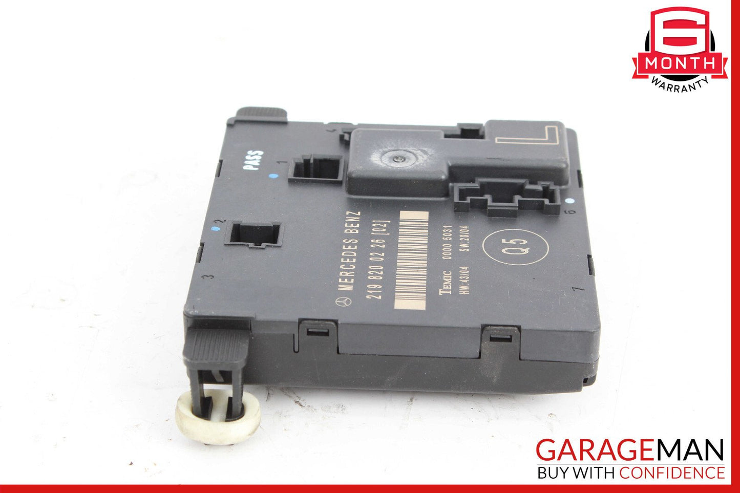 06-11 Mercedes W219 CLS550 Rear Left Side Door Control Module 2198203526 OEM