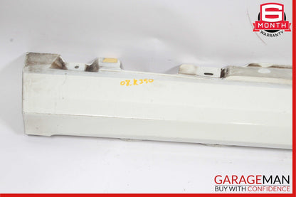 06-13 Mercedes W251 R350 Left Side Rocker Skirt Molding Panel Calcite White