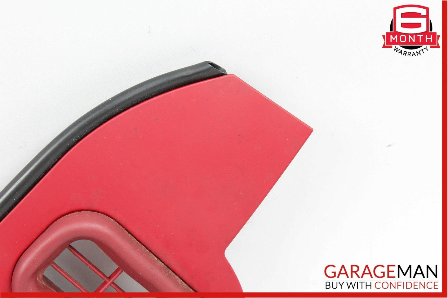 14-18 Maserati Quattroporte Front Left Dashboard Dash End Cover Trim Panel Red
