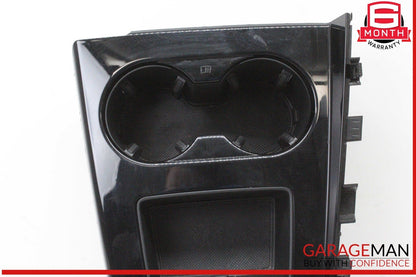 17-24 Audi S5 A4 Front Center Console Cup Holder w/ Shift Indicator Bezel OEM