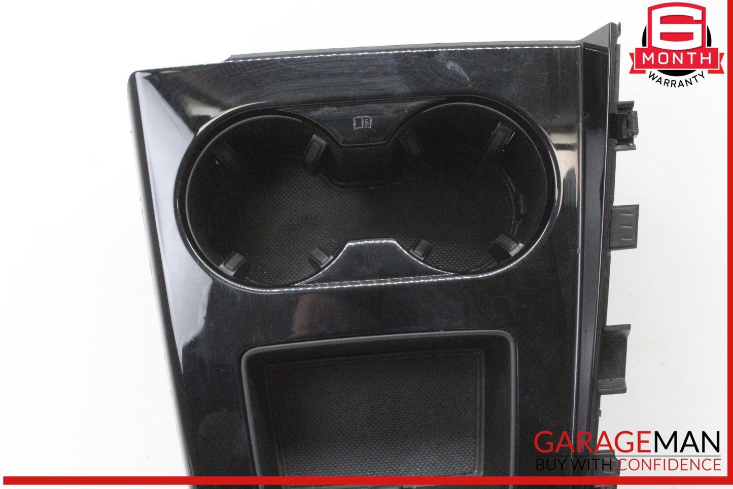 17-24 Audi S5 A4 Front Center Console Cup Holder w/ Shift Indicator Bezel OEM