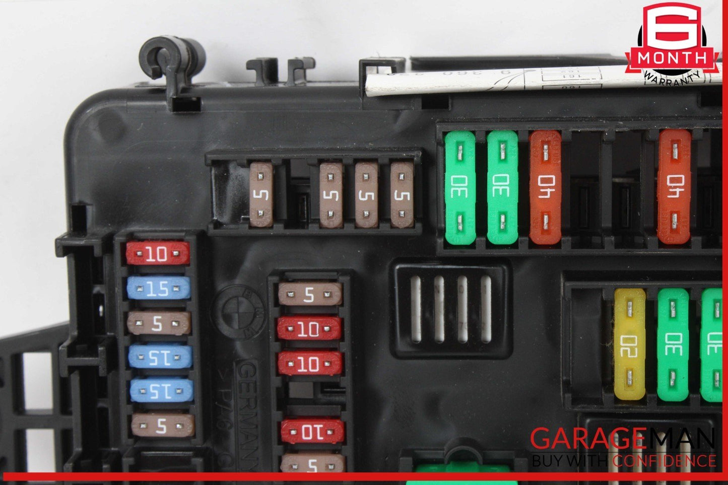 14-18 BMW X5 Rear Power Distribution Fuse Relay Box 9360372 OEM
