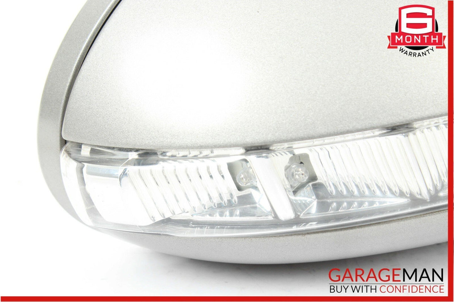 06-08 Mercedes W219 CLS500 Front Right Side Mirror Door Rear View Silver