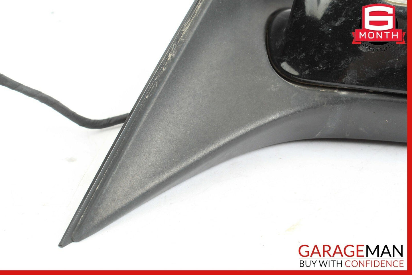 08-09 Mercedes W204 C280 C63 AMG Front Left Side Mirror Rear View Door Black
