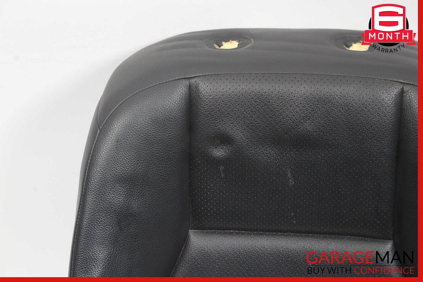 08-14 Mercedes W204 C250 Top Upper Seat Cushion Front Right Side Black OEM