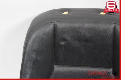 08-14 Mercedes W204 C250 Top Upper Seat Cushion Front Right Side Black OEM