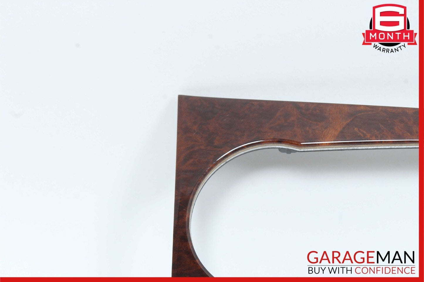 08-14 Mercedes W204 C300 C350 AC A/C Climate Control Switch Trim Bezel Wood OEM